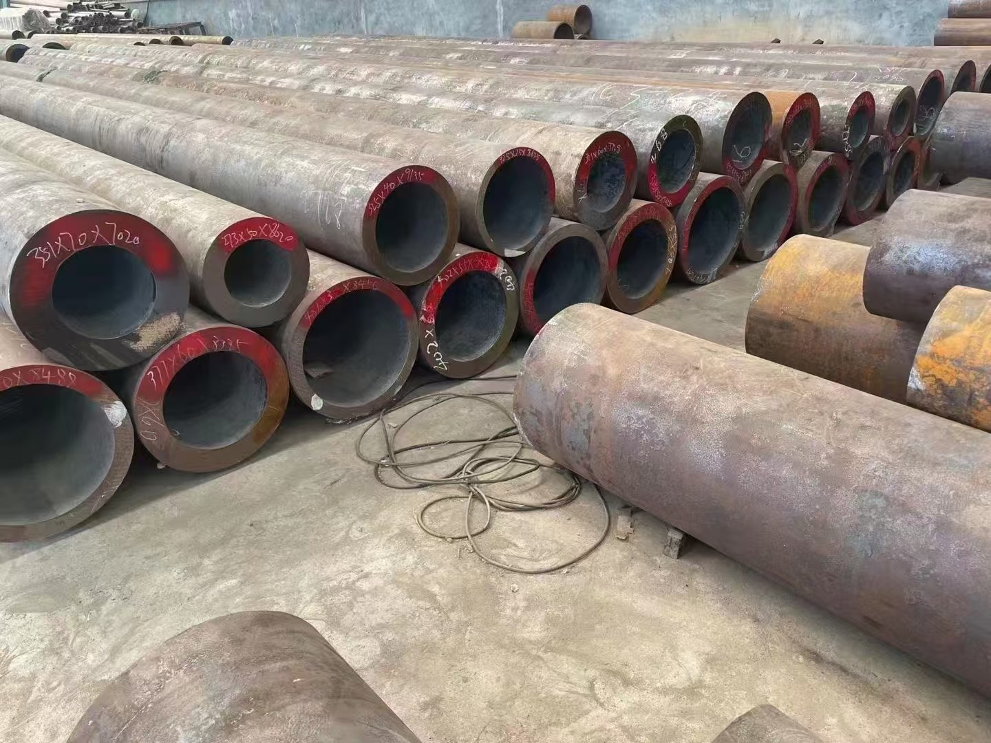 阿克苏地区无缝钢管切割定尺切割加工精轧无缝钢管 - 哪里好